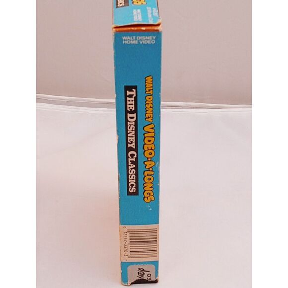 Walt Disney Video-A-Longs The Disney Classics (VHS, 1986) - Tested l! - Picture 4 of 7